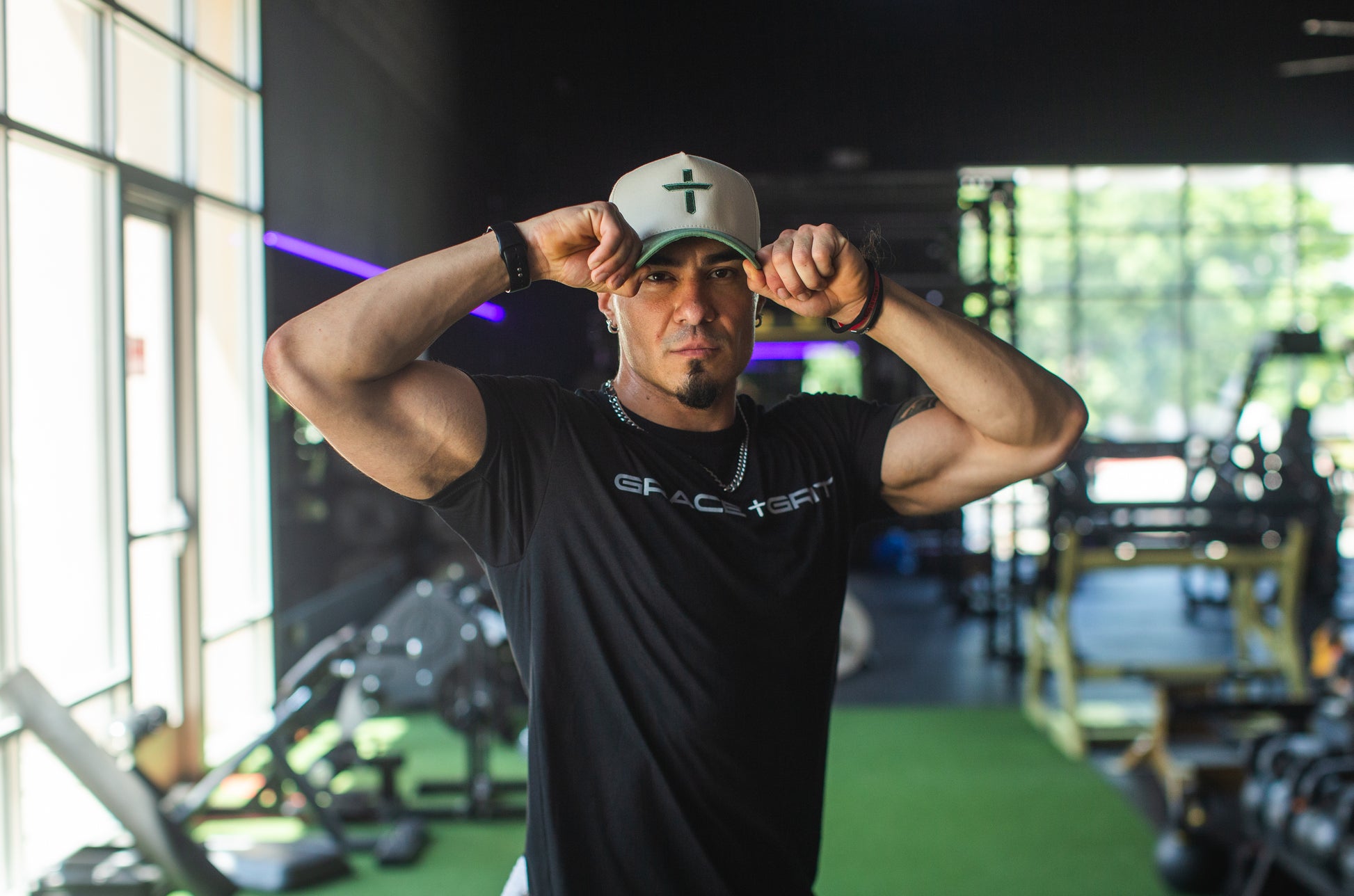 Cross Two Tone Trucker Hat