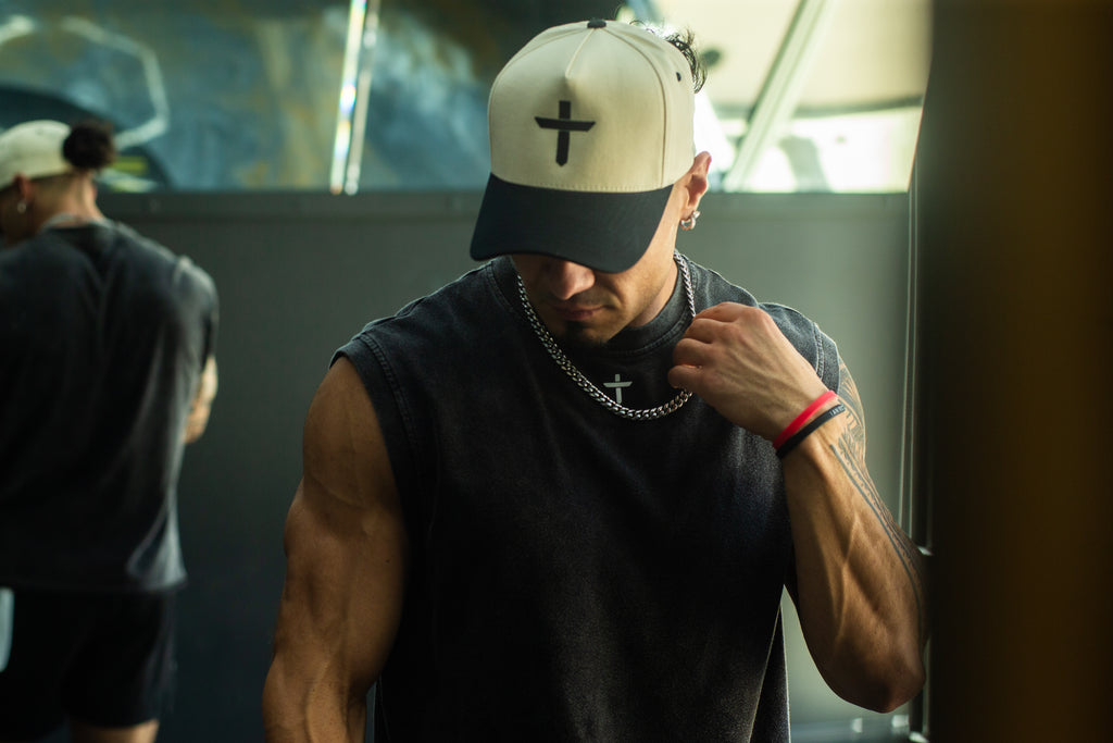 Cross Two Tone Trucker Hat