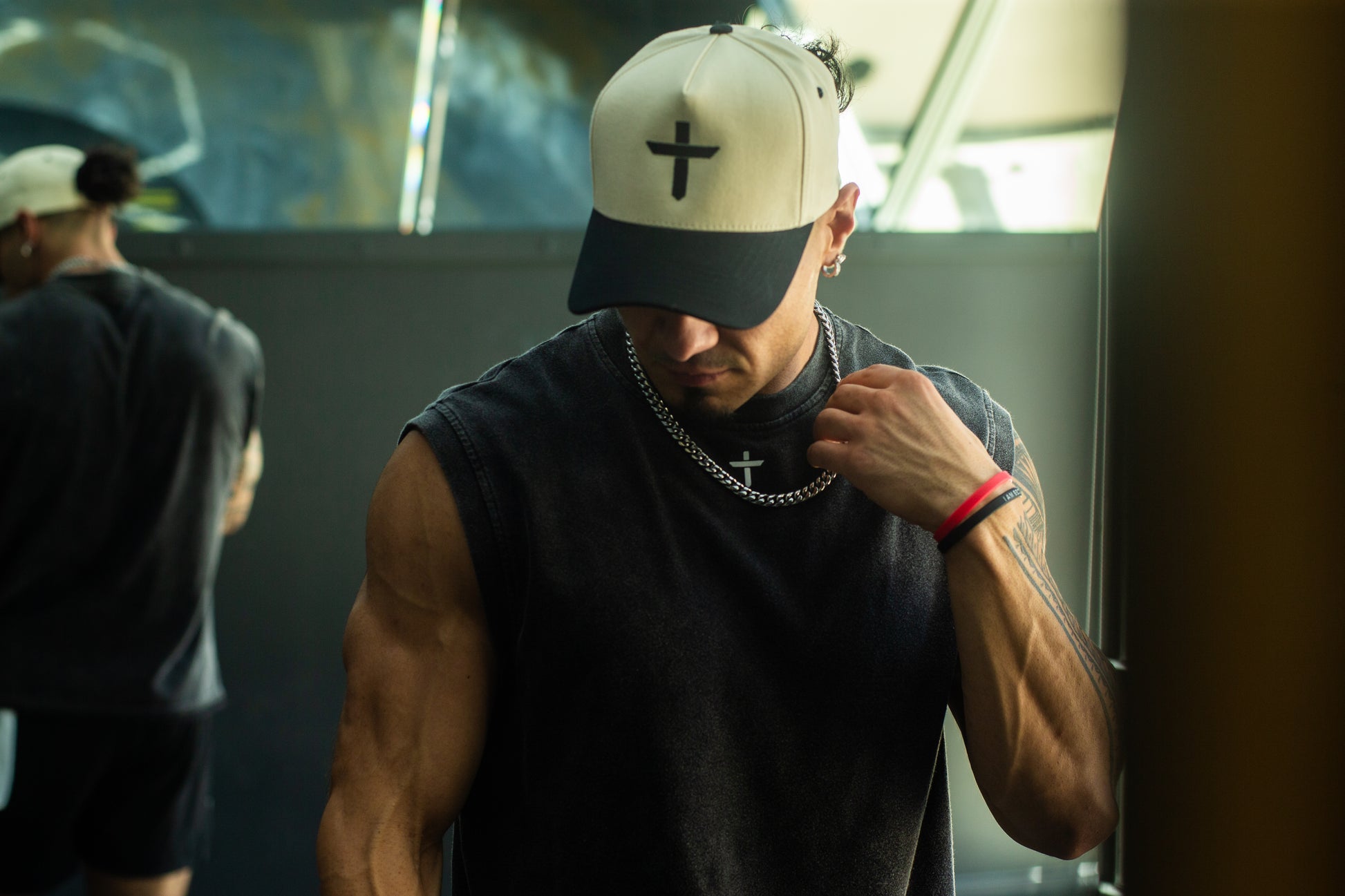 Cross Two Tone Trucker Hat
