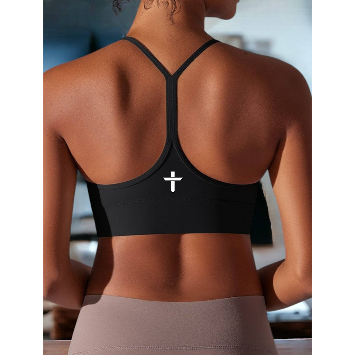 I-Shaped Back Yoga Wear Sports Bra