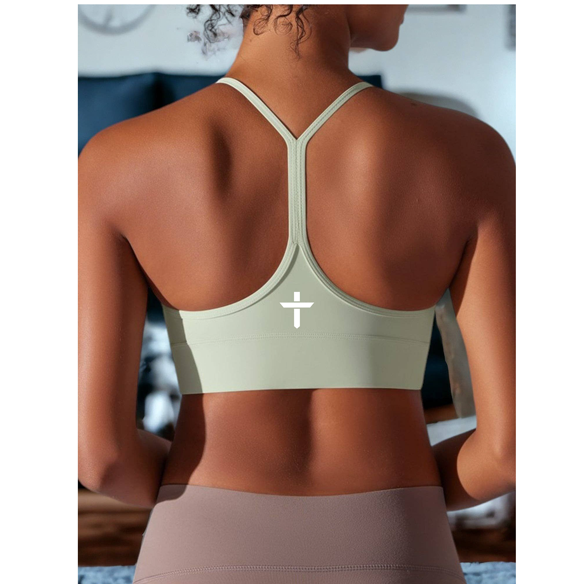 I-Shaped Back Yoga Wear Sports Bra