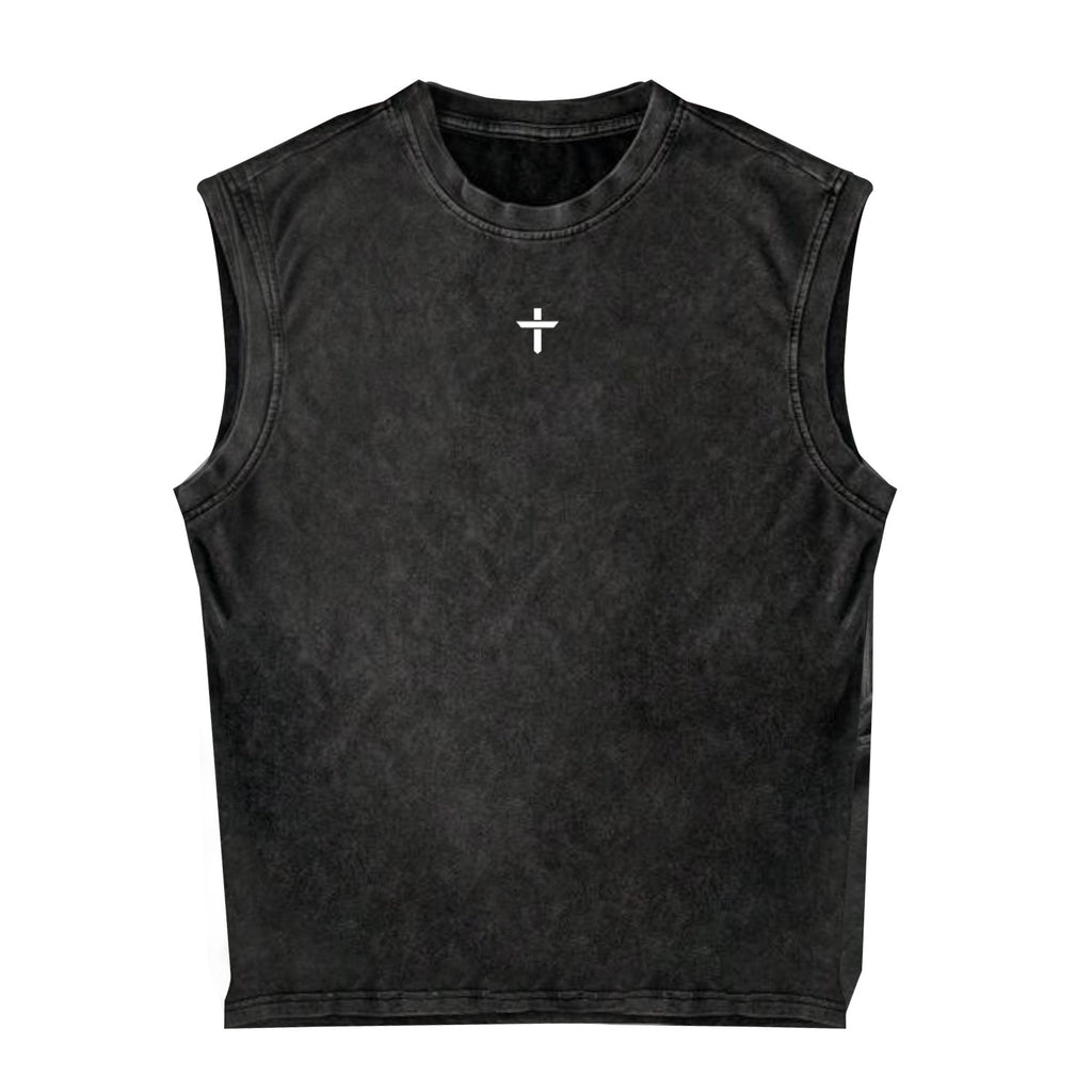 Cross Vintage Sleeveless Shirt