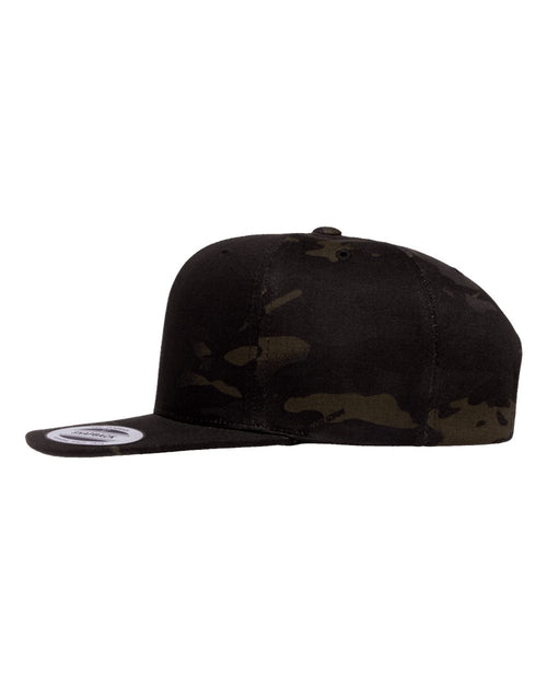 Cross Camo Snapback Hat